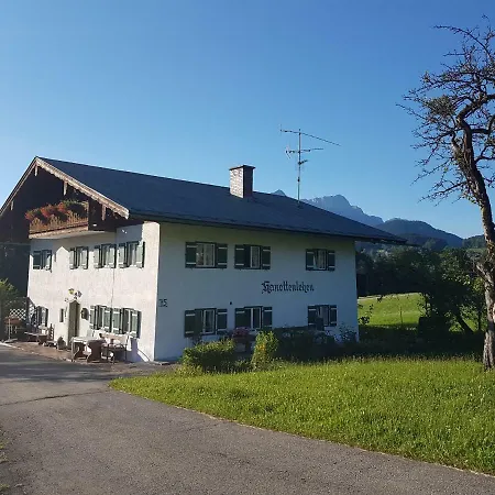 Bed & Breakfast Gastezimmer Hanottenlehen Schönau am Königssee